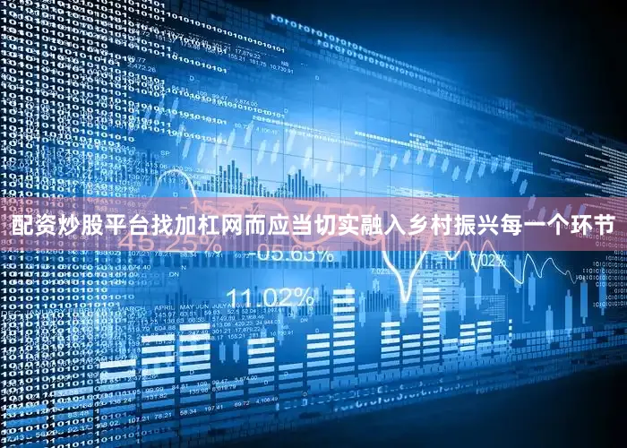 配资炒股平台找加杠网而应当切实融入乡村振兴每一个环节