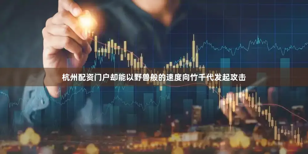 杭州配资门户却能以野兽般的速度向竹千代发起攻击